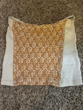Free People Smocked Tube Top